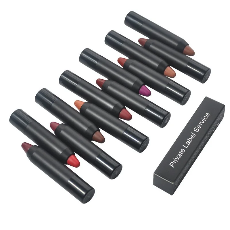 Creamy Matte LipLiner Full Coverage High Pigment Lipstick Pencil
