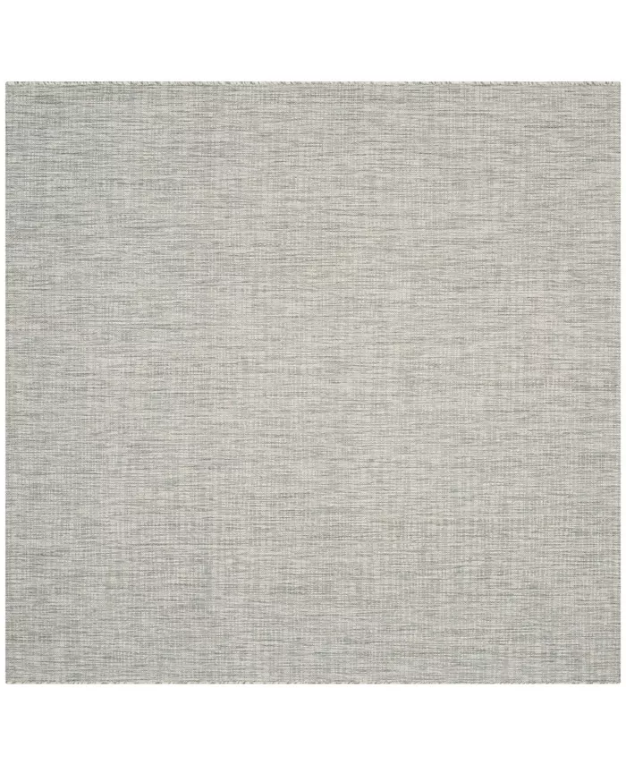 Safavieh Courtyard Gray and Turquoise 6'7