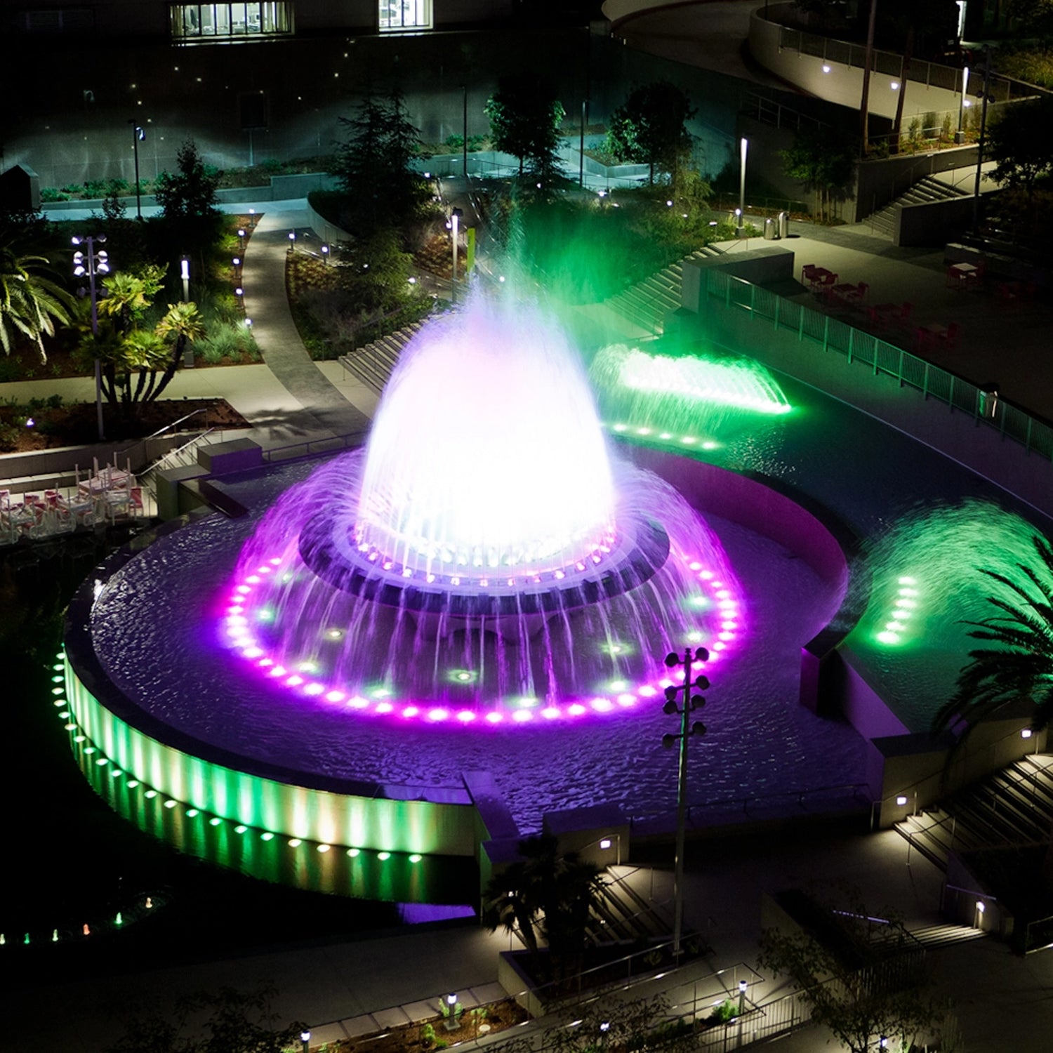 Image® 4 Pack 48LED Underwater Spotlight RGB Pond Lights Submersible Pool Fountain Aquarium Lamp