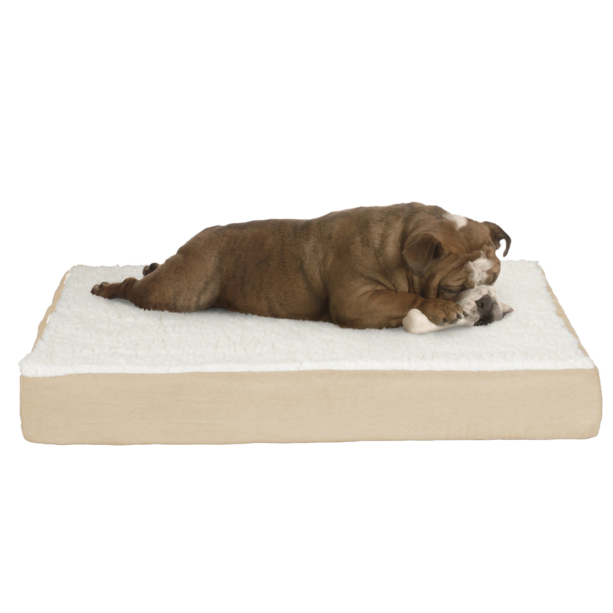 Petmaker Orthopedic Dog Bed， Tan， 20.5