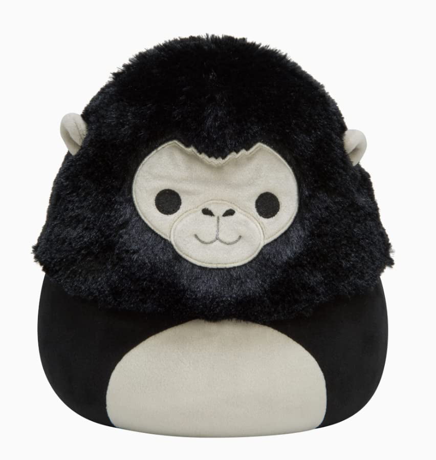 Squishmallow Official Kellytoy Plush 8 Inch Squishy Soft Plush Toy Animals (Aron The Gorilla)