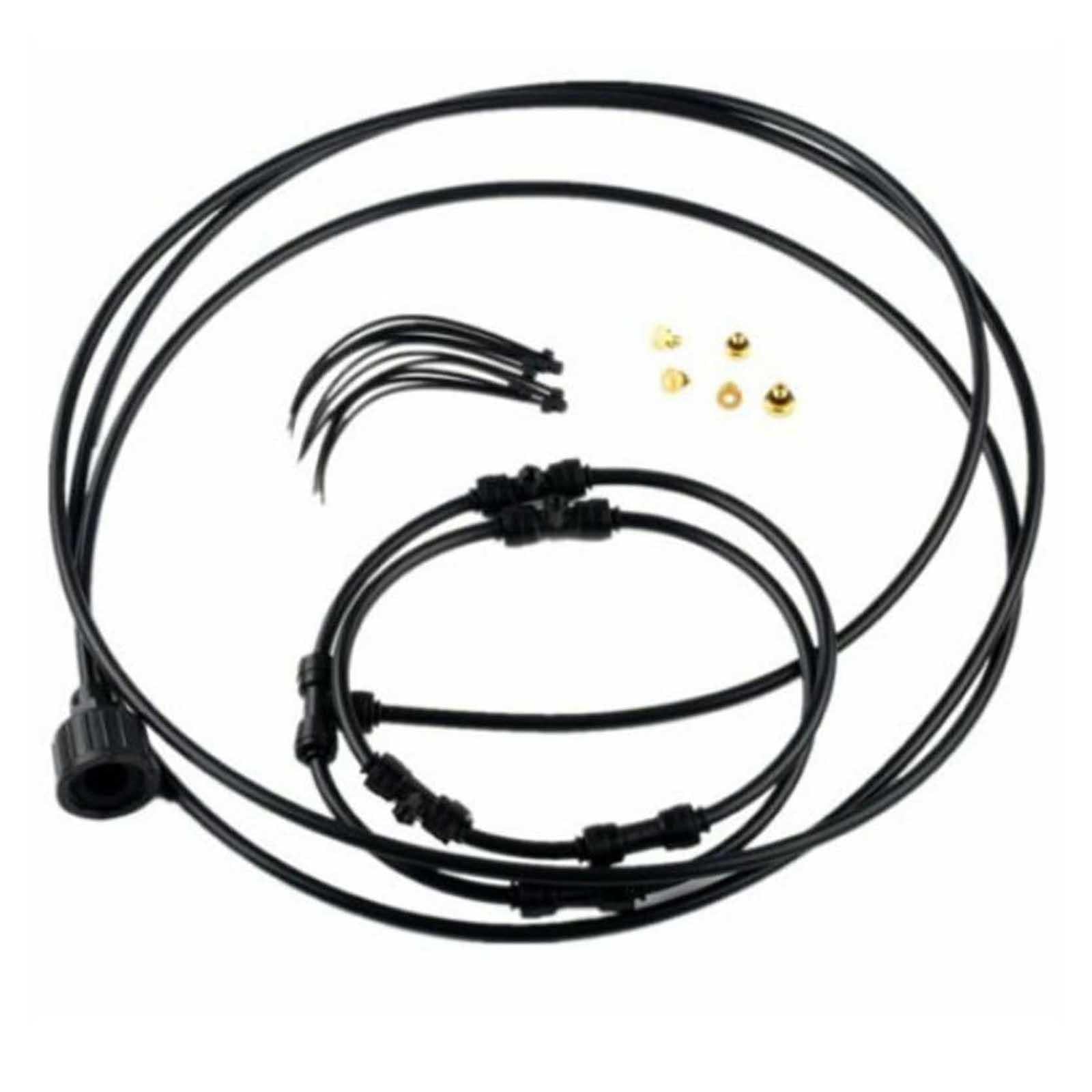 Fan Misting Cooling System for a Cool Patio Outside