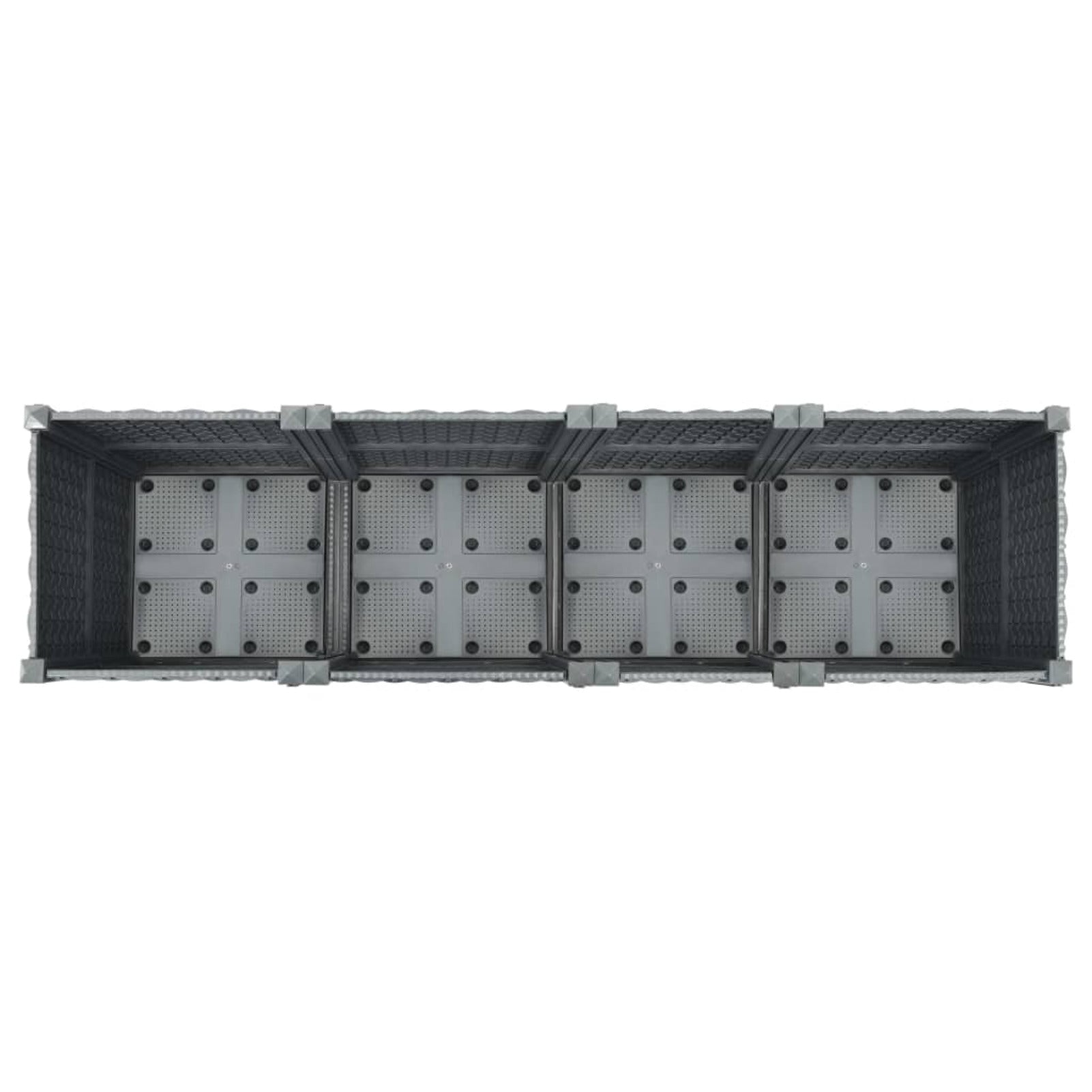 ametoys Raised Bed 63"x15.7"x15" Polypropylene