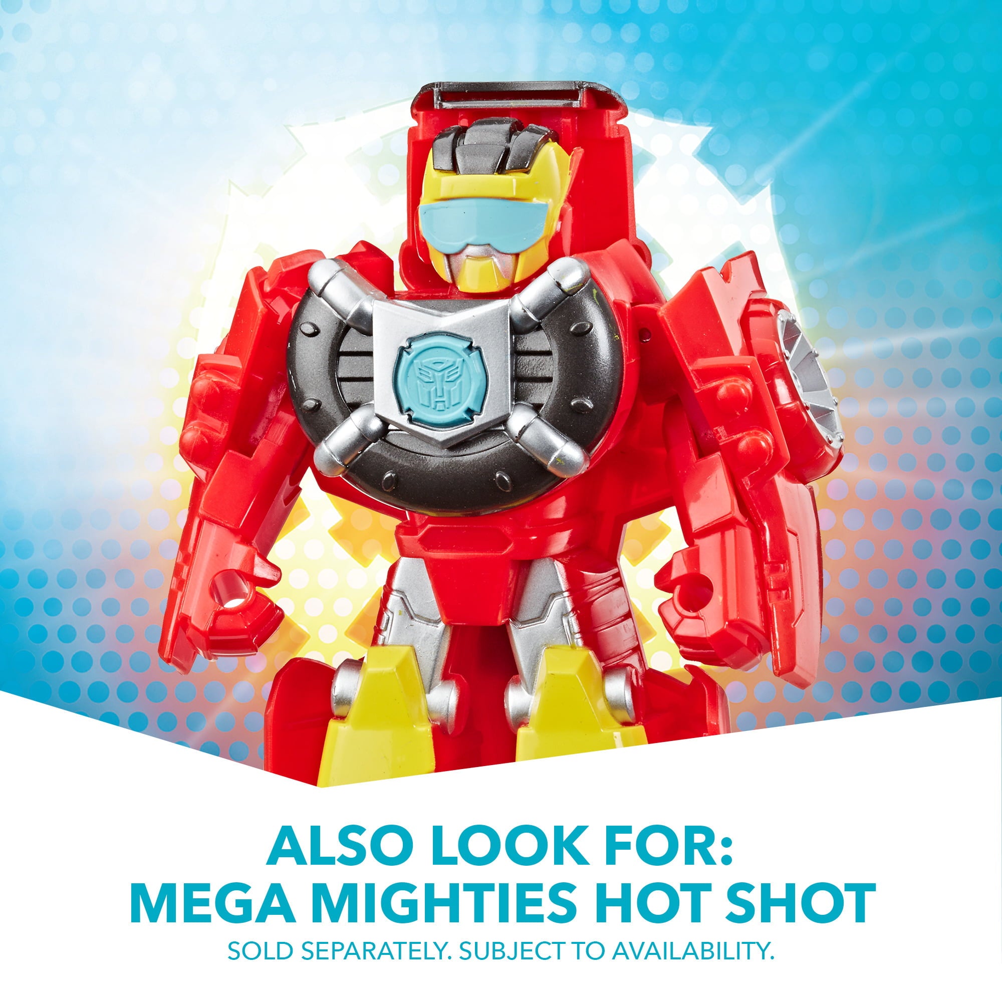 Transformers Rescue Bots Academy Mega Mighties Heatwave theFire-Bot Figures