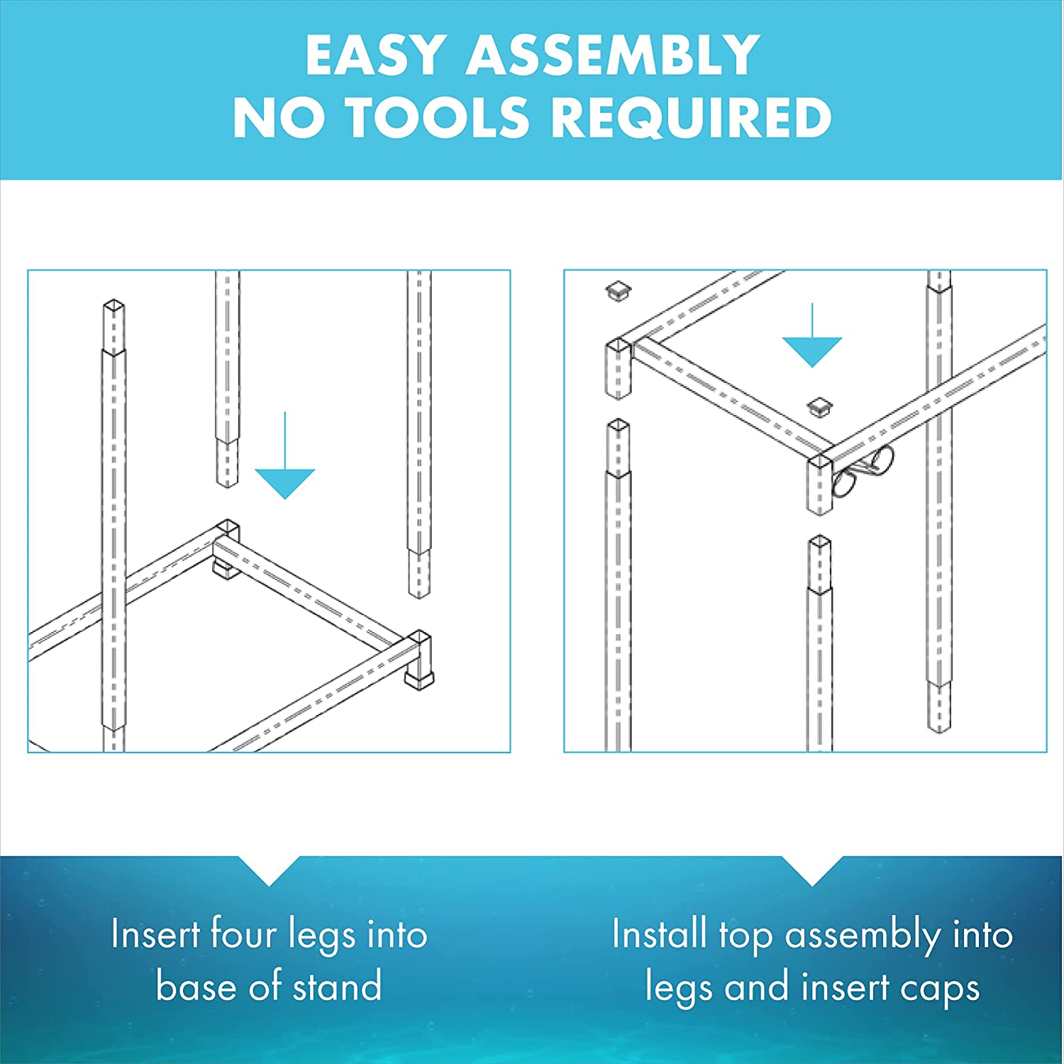 Titaneze 30 Gallon Tank Stand