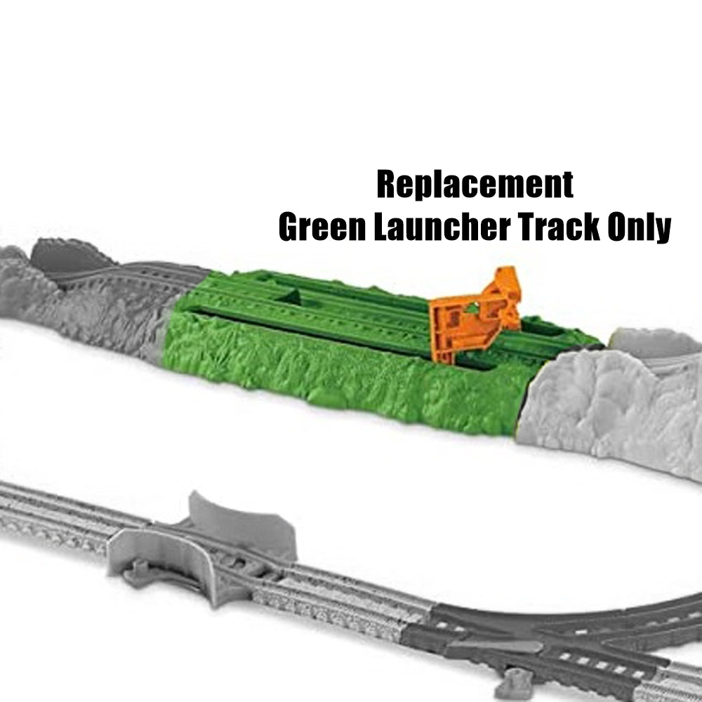 Replacement Parts for Thomas and Friends Train Set - FJK50 ~ Trackmaster Turbo Jungle Set ~ Replacement Green Launcher Track