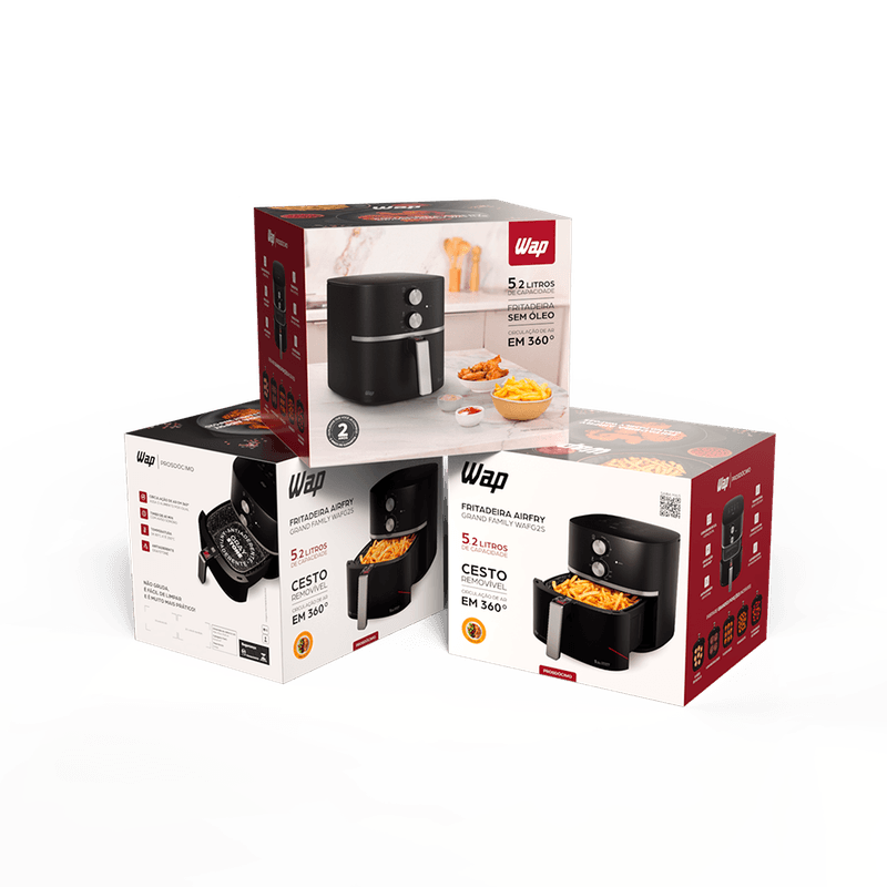 Fritadeira Elétrica WAP WAFG2S Grand Prosdócimo 5,2L