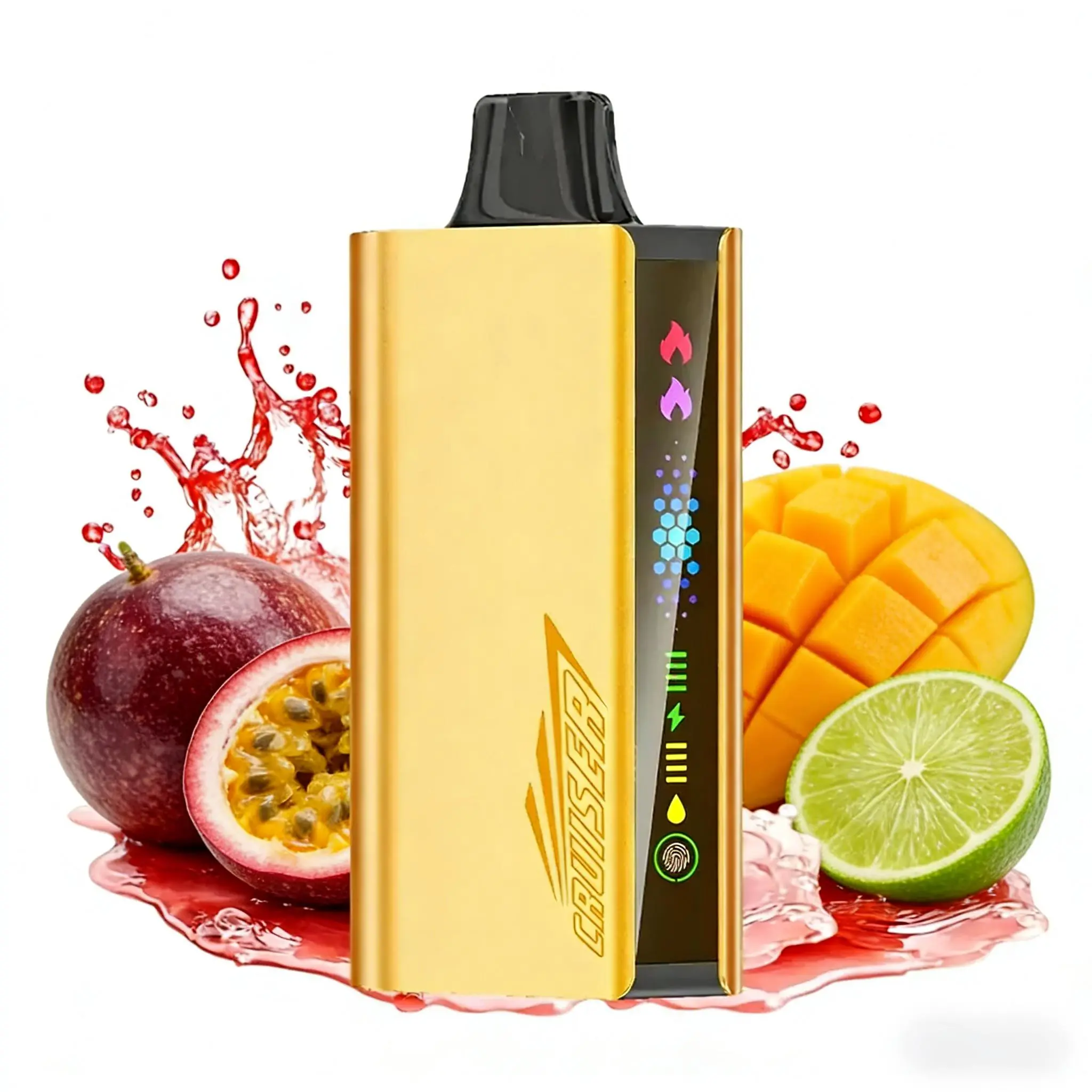 Passionfruit Mango Lime Paradise 🏝️ | Soak Up the Sun with Alibarbar 12000 puffs