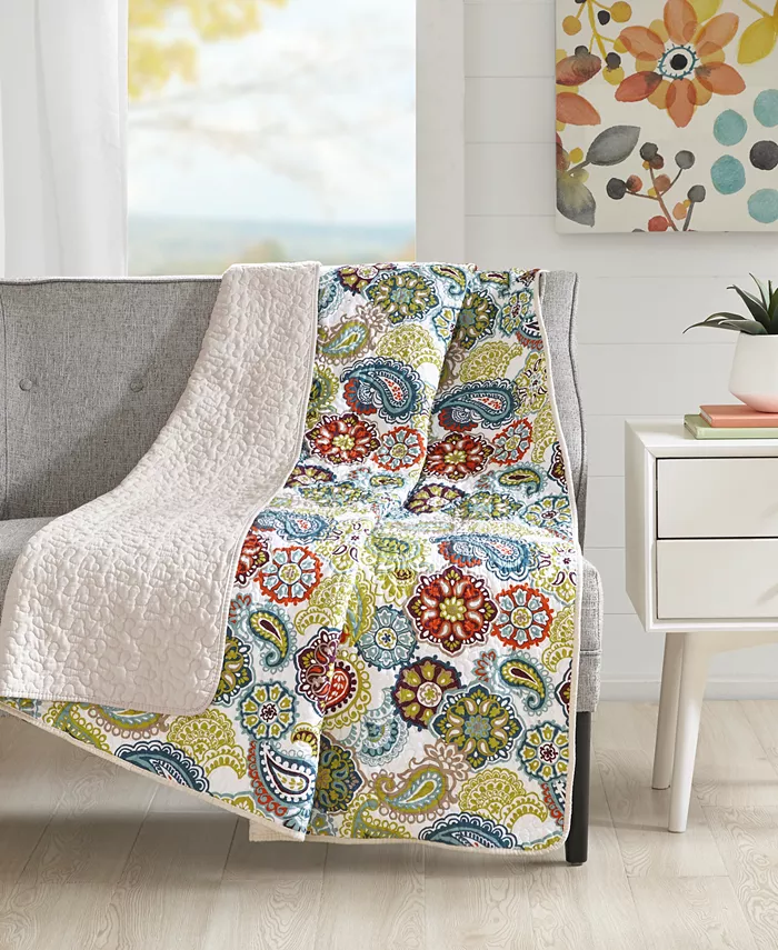 Mi Zone Tamil Paisley Throw， 60