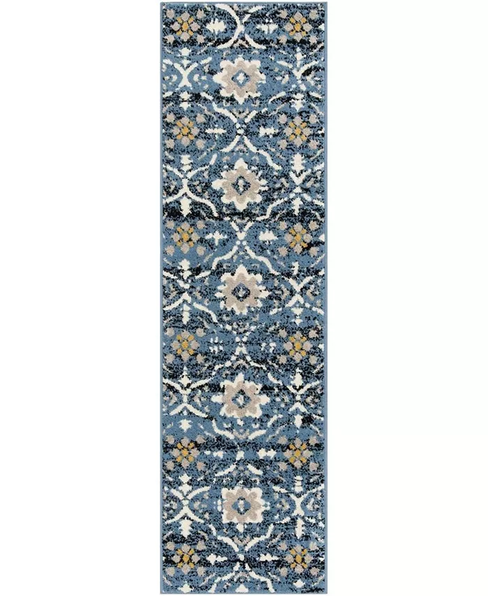 Safavieh Amsterdam Blue and Creme 2'3