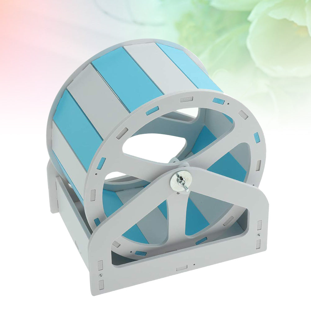 Hemoton Hamster Wheel Exercise Wheels Small Running Stuff Hedgehog Accessories Cage Quiet Animal Stand Pet