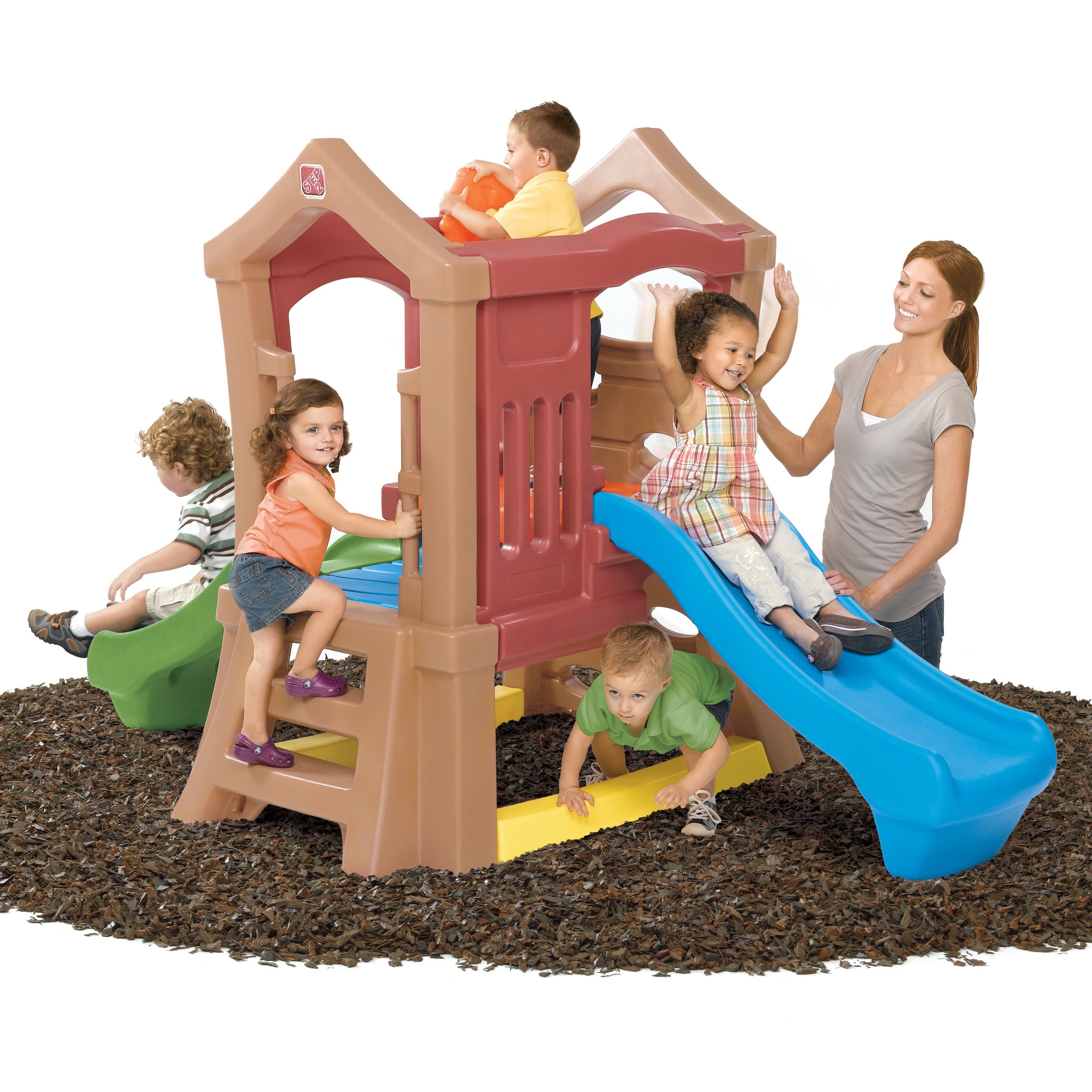 Step2 Play Up Double Slide Climber， Toddlers