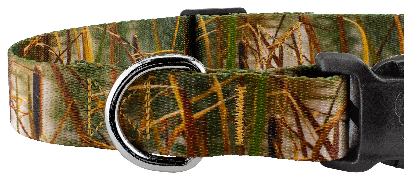 Country Brook Petz® Deluxe Waterfowl Camo Collar - Made in The U.S.A.， Small