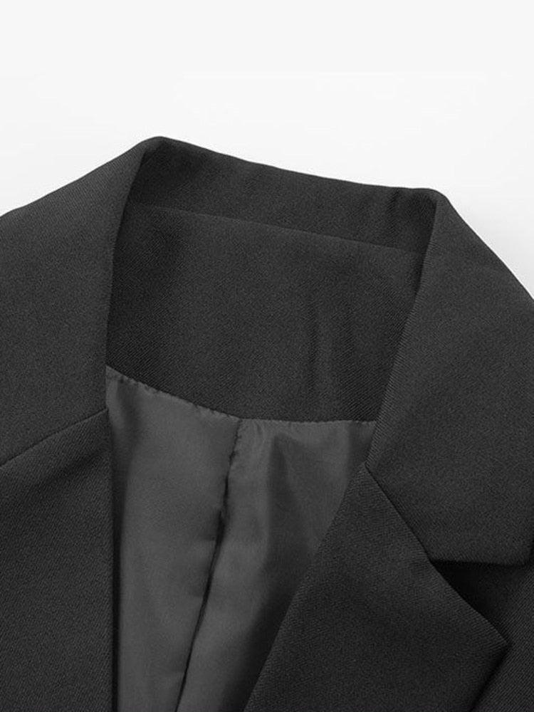 Novo Blazer Casual Chic Feminino - Elegância Minimalista Que Inspira!