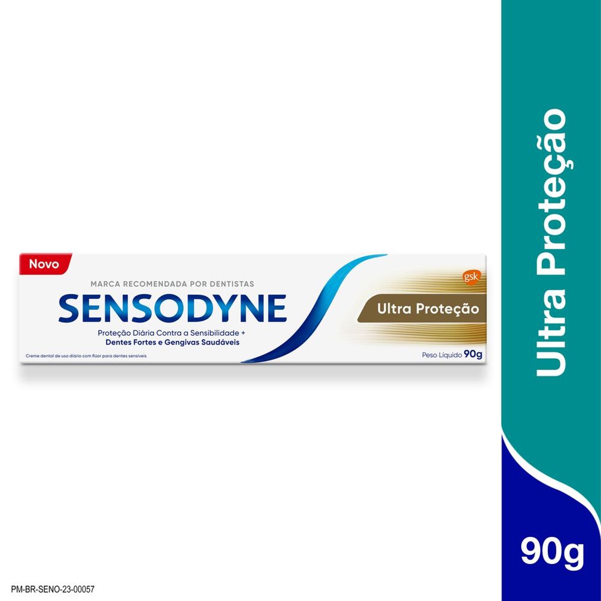 Sensodyne Creme Dental Ultra Protecao Para Dentes Sensiveis 90g
