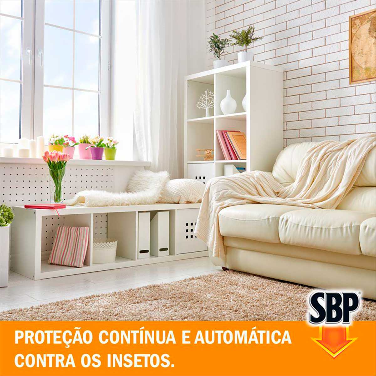 SBP Multi Inseticida Automatico Refil Duracao ate 8 semanas 250ml
