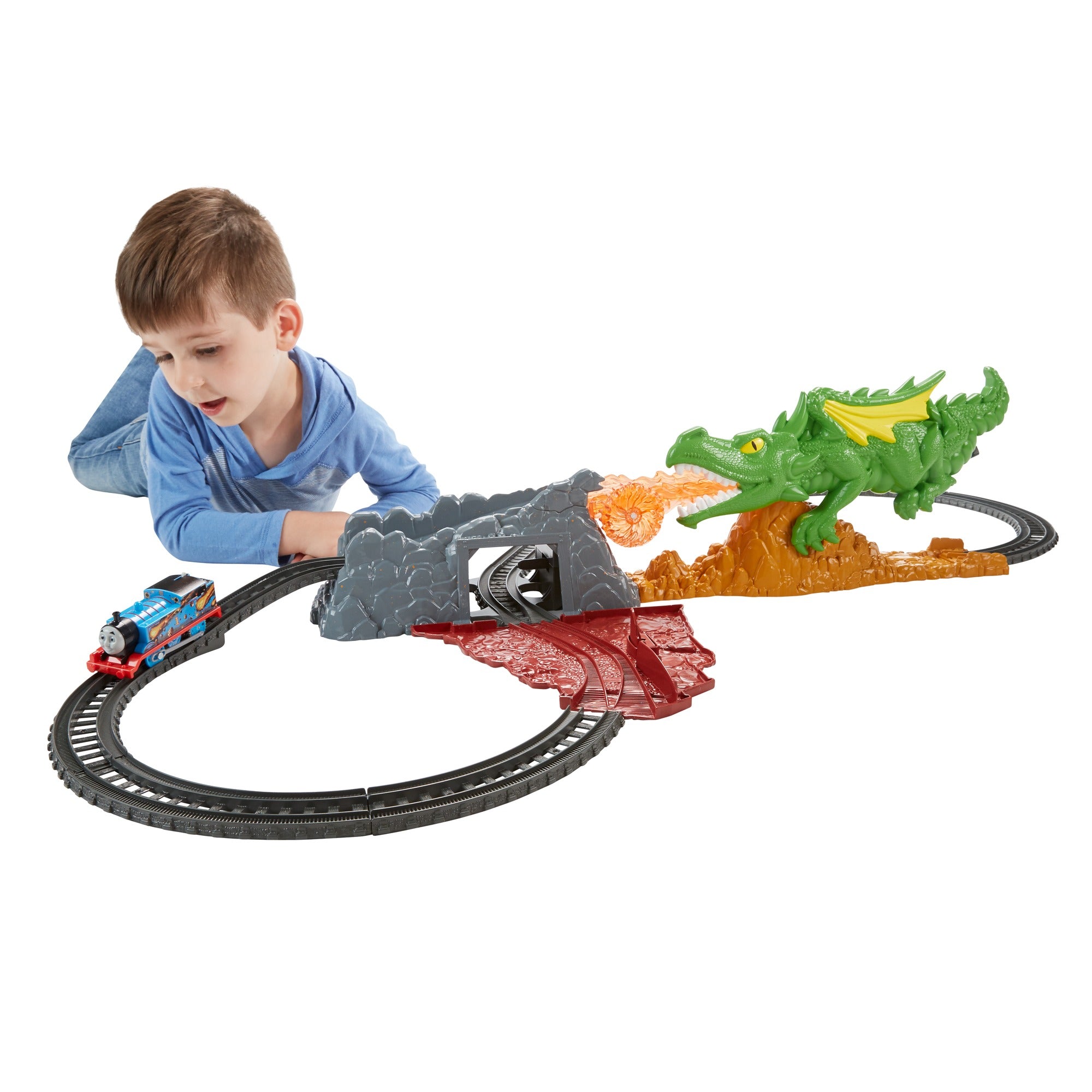 Thomas and Friends TrackMaster Dragon Escape Train Set， 1 Piece