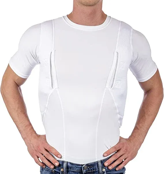 🔥   49% OFF-MEN/WOMEN'S CONCEALED LEATHER HOLSTER T-SHIRT (BUY 2 FR