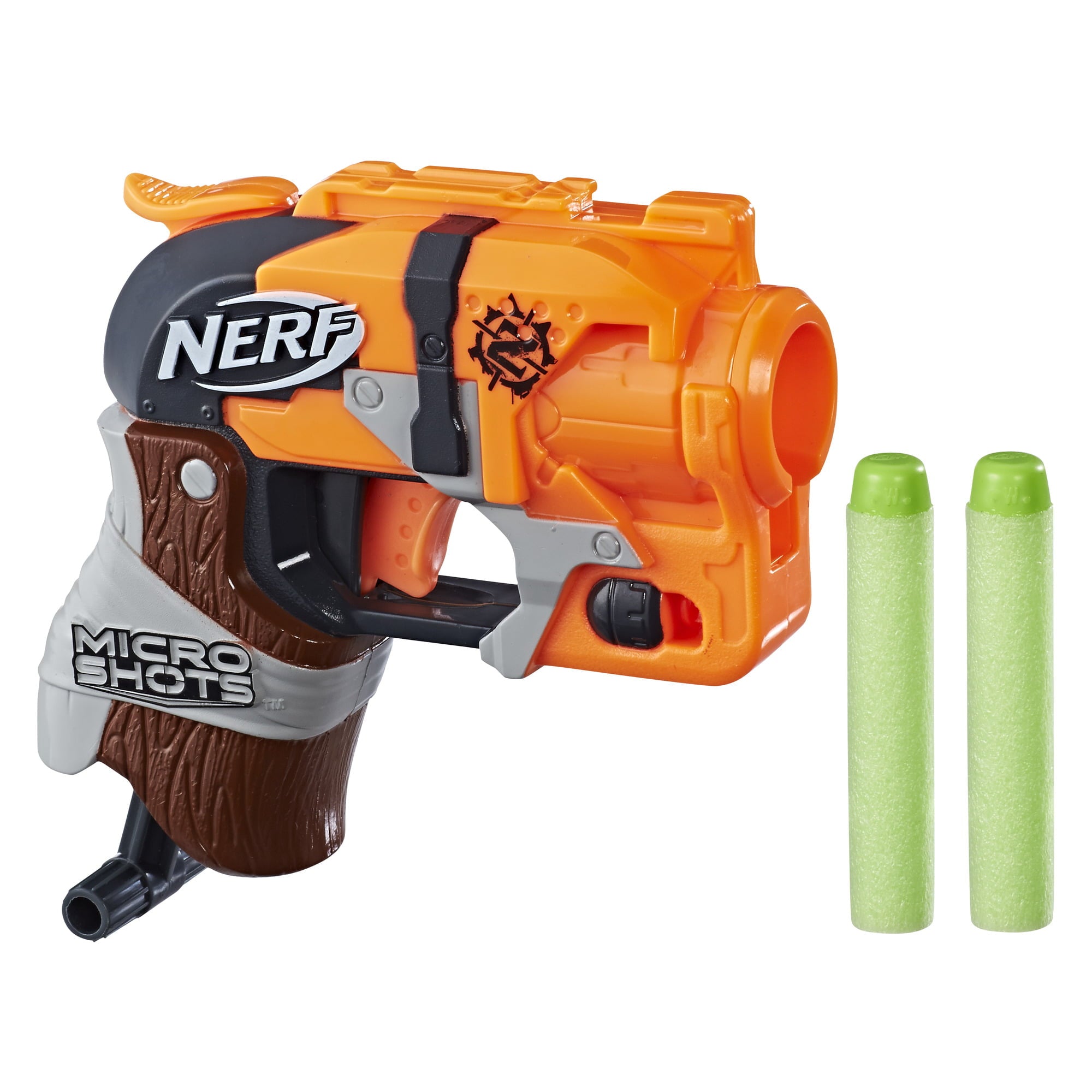 Nerf MicroShots Zombie Strike Hammershot, Ages 8 and Up