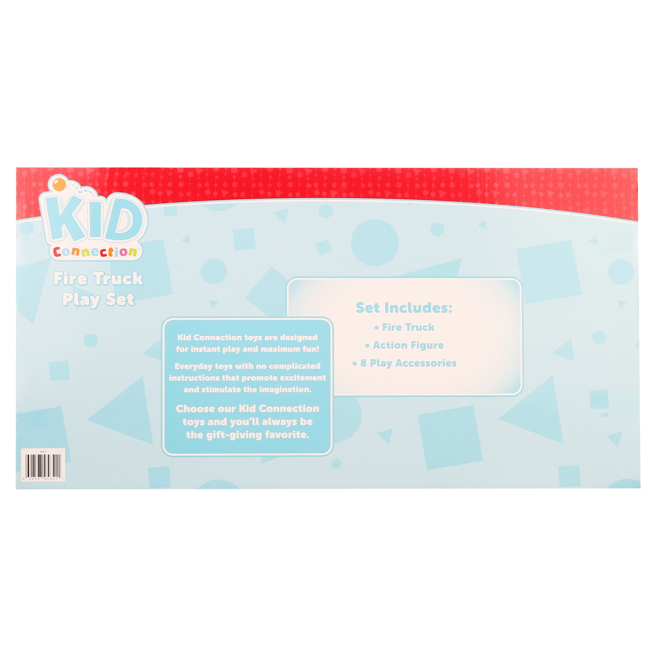 Kid Connection Fire Truck Play Set， 10 Pieces