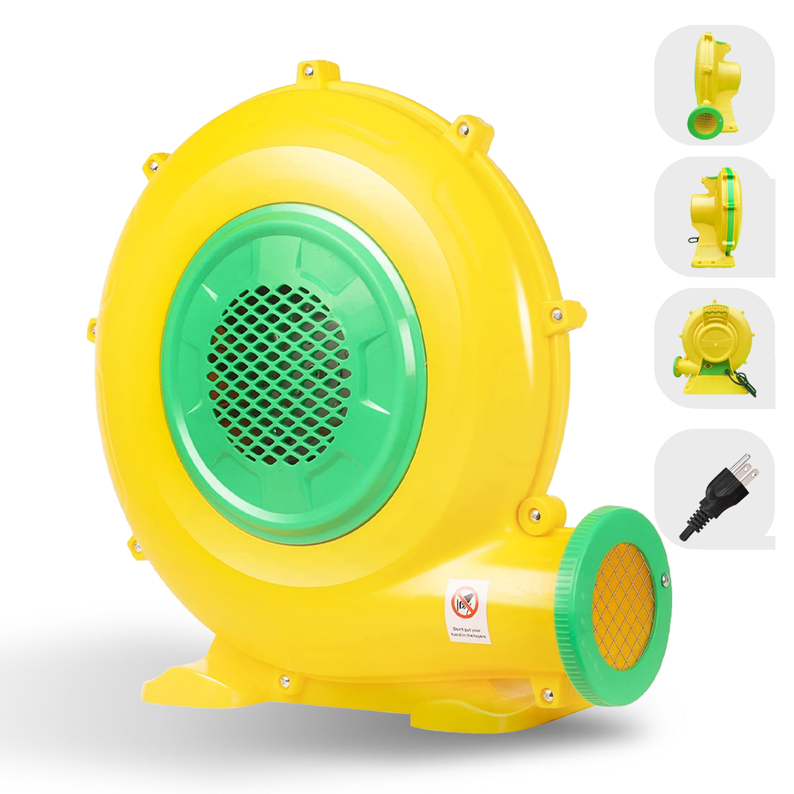 CoMiracle 950W Bounce House Air Blower， Inflatable Blower， Air Pump Fan for Kids Castle and Jump Slides