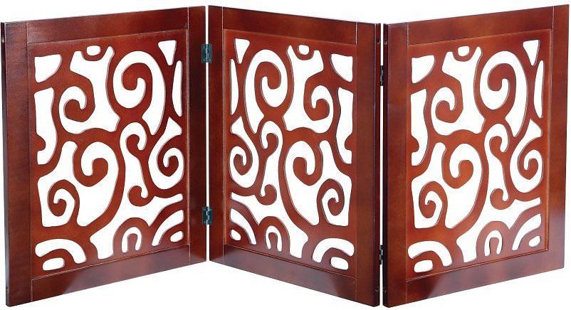 Freestanding Wooden Pet Gate