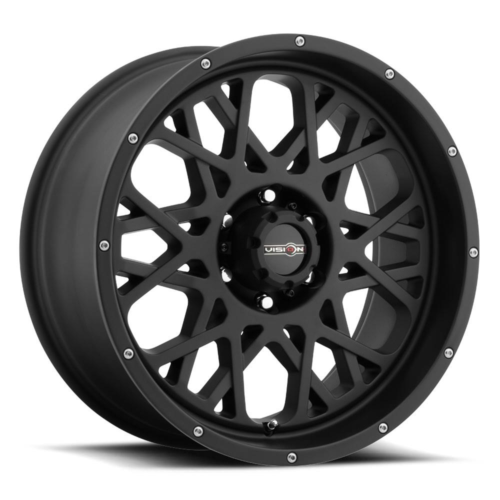 Vision Wheel 412-8983SB12 Vision Off-Road 412 Rocker Series Satin Black Wheels