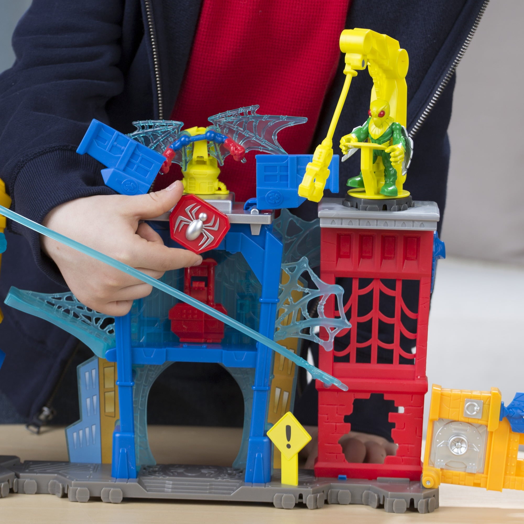 Playskool Heroes Marvel Super Hero Adventures Spider-Man Web-Quarters