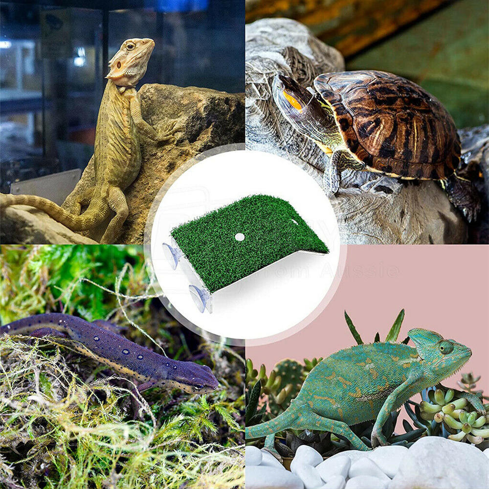 Turtle Basking Platform Turtle Floating Island Aquarium Moss Island Climbing Turtle Ladder Lawn Aquarium Accessories Decoration