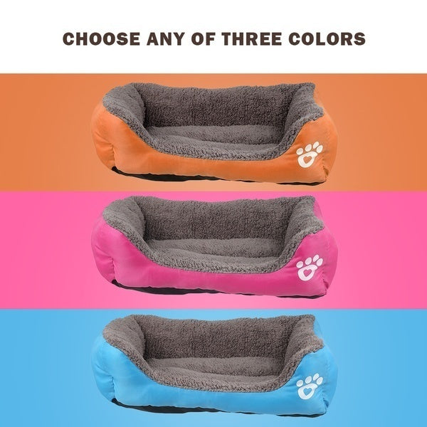 Everso Square Cotton Nest Moisture-Proof Dirty-Proof Warm Dog Kennel Pad