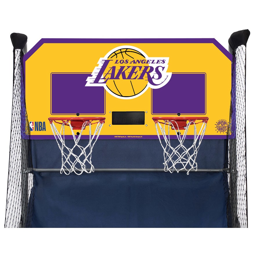 Pop-A-Shot Los Angeles Lakers Home Dual Shot Basketball Game