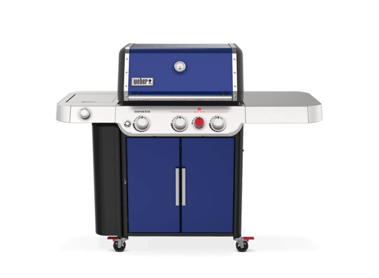 Weber GENESIS E-335 Deep Ocean Blue Liquid Propane Gas Grill