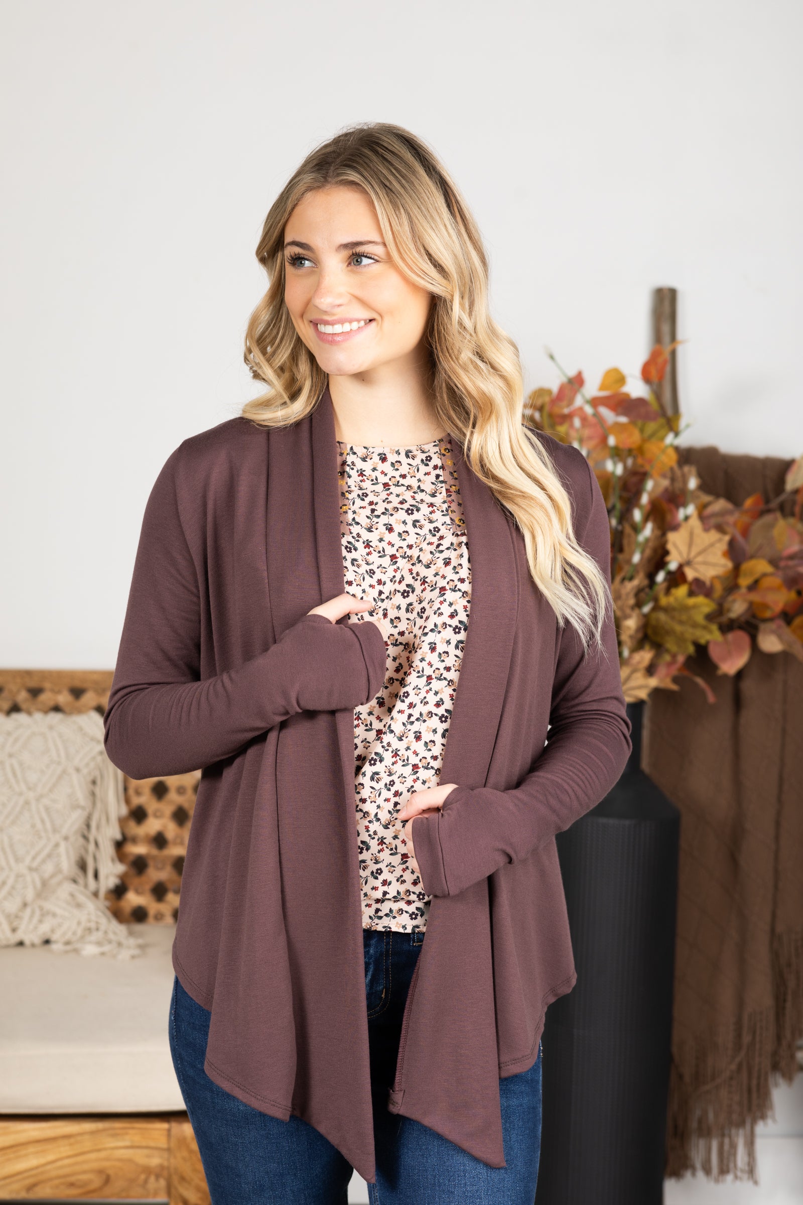 French Terry Cardigan