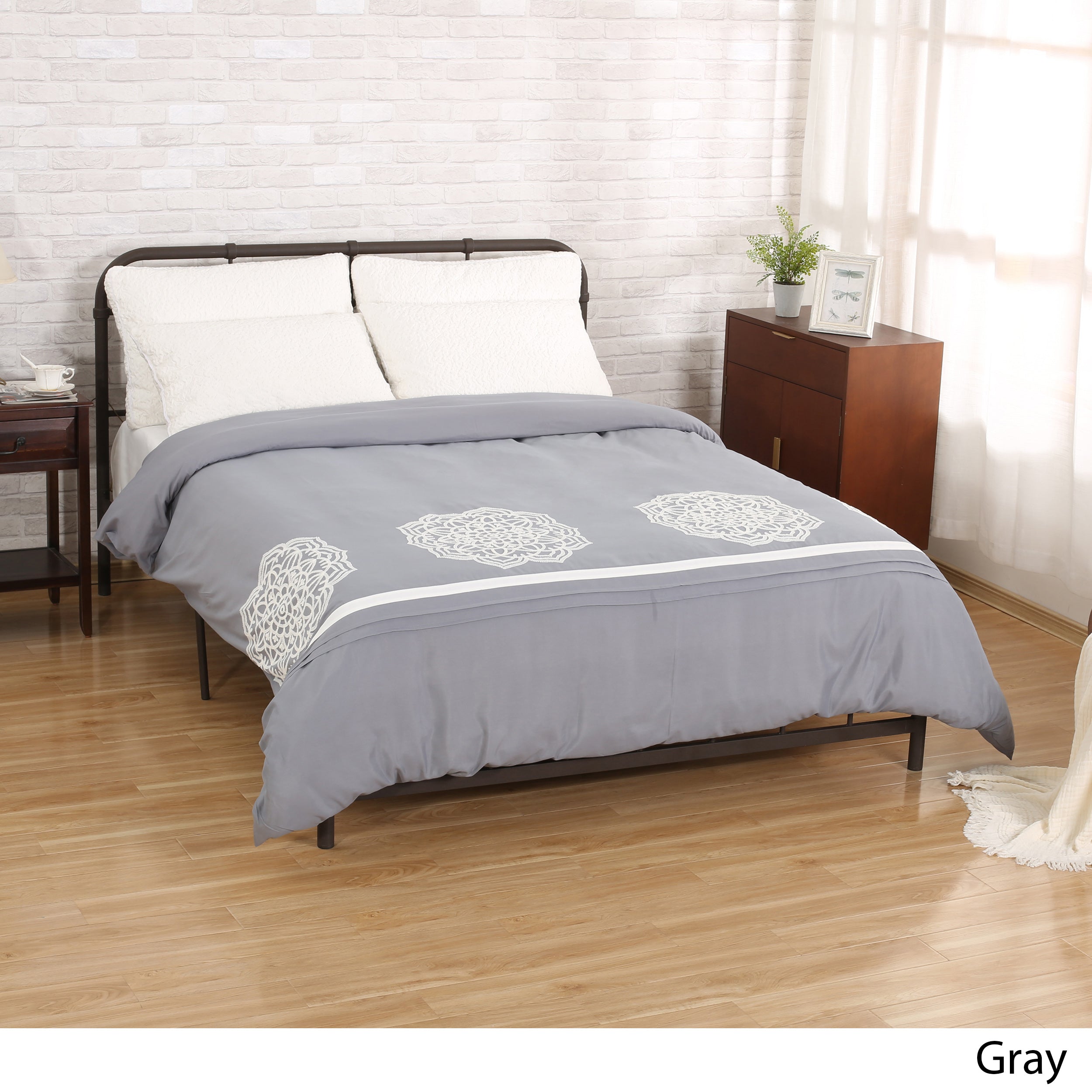 Liliana Queen Size Fabric Duvet Cover