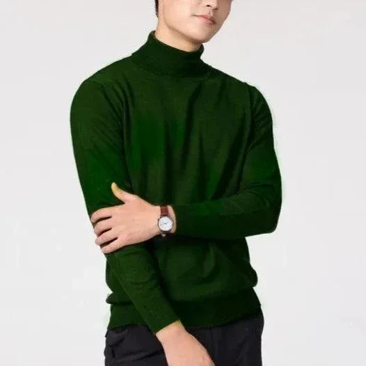 Suéter Premium Patagônia™ com Gola Alta / Elegância e Conforto com Toque de Cashmere!