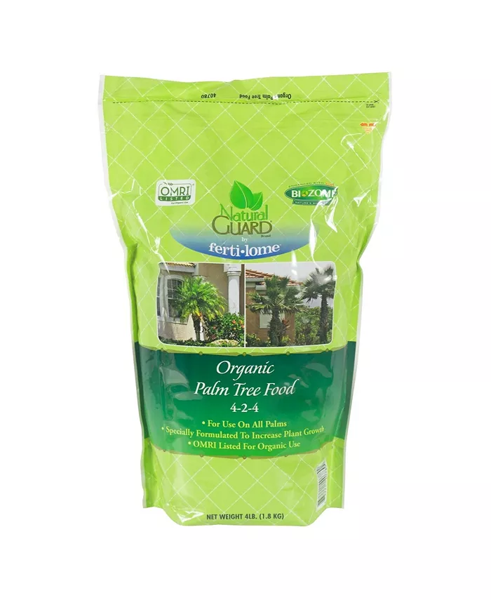 Fertilome Natural Guard Natural and Organic Palm Tree Food 4-2-4， 4lbs