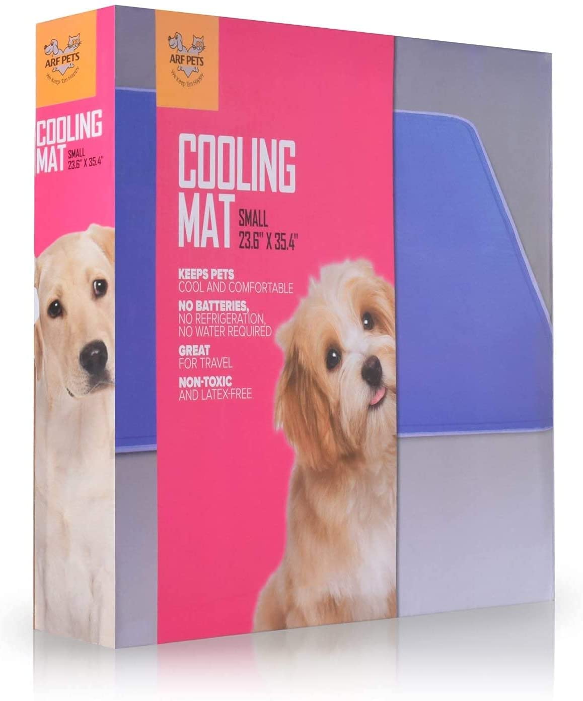 Pet Dog Self Cooling Mat Pad for Kennels， Crates and Beds 35x55