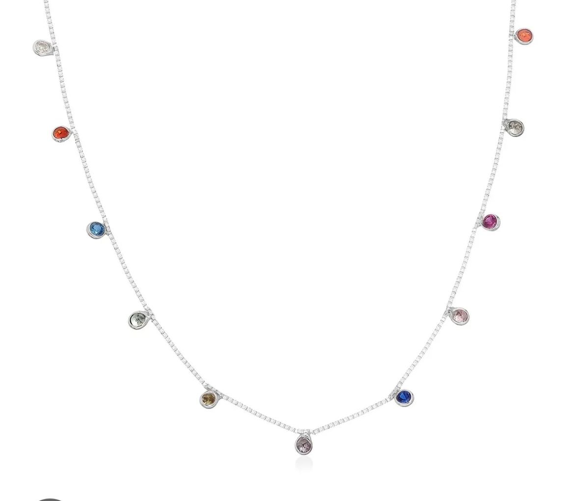 Choker Arco Íris Veneziana