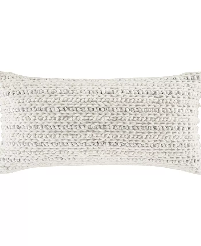 White Sand Haven Pillow Lumbar Decorative Throw Pillow， 14