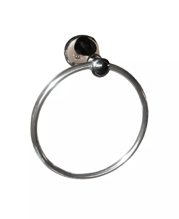 Arista Bath Products Arista Castilla Towel Ring Chrome Finish