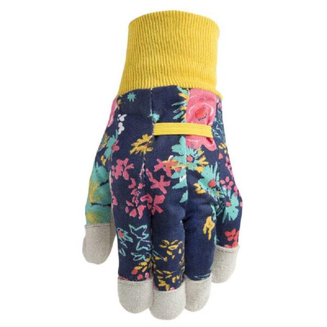 Wells Lamont 7011005 Women Indoor & Outdoor Liberty Print Gardening Gloves, Multi Color - Small - 2 Count