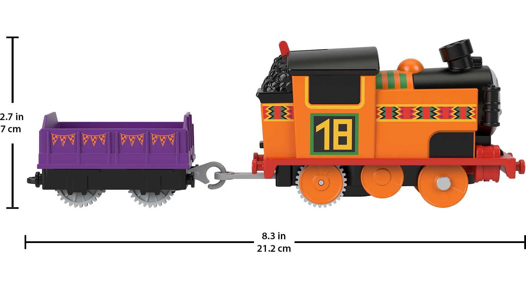 Thomas and Friends Nia Motorized Character Toy Train Engine