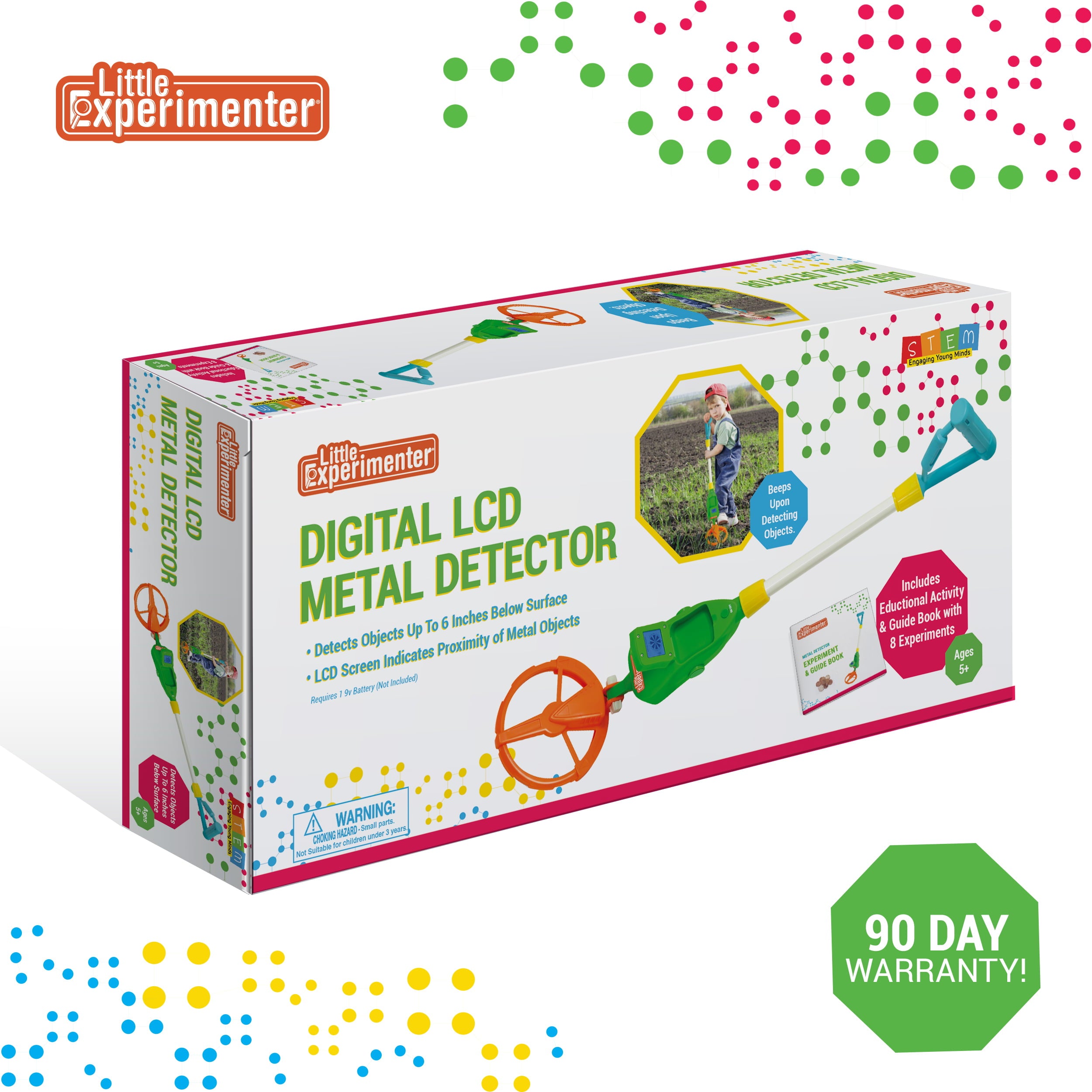 Little Experimenter Metal Detector with LCD Screen