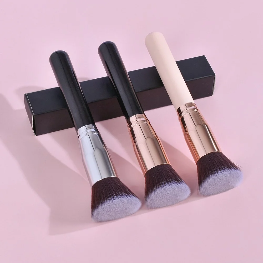 Custom Makeup Brush Synthetic Fibers Foundation Brush Private Label