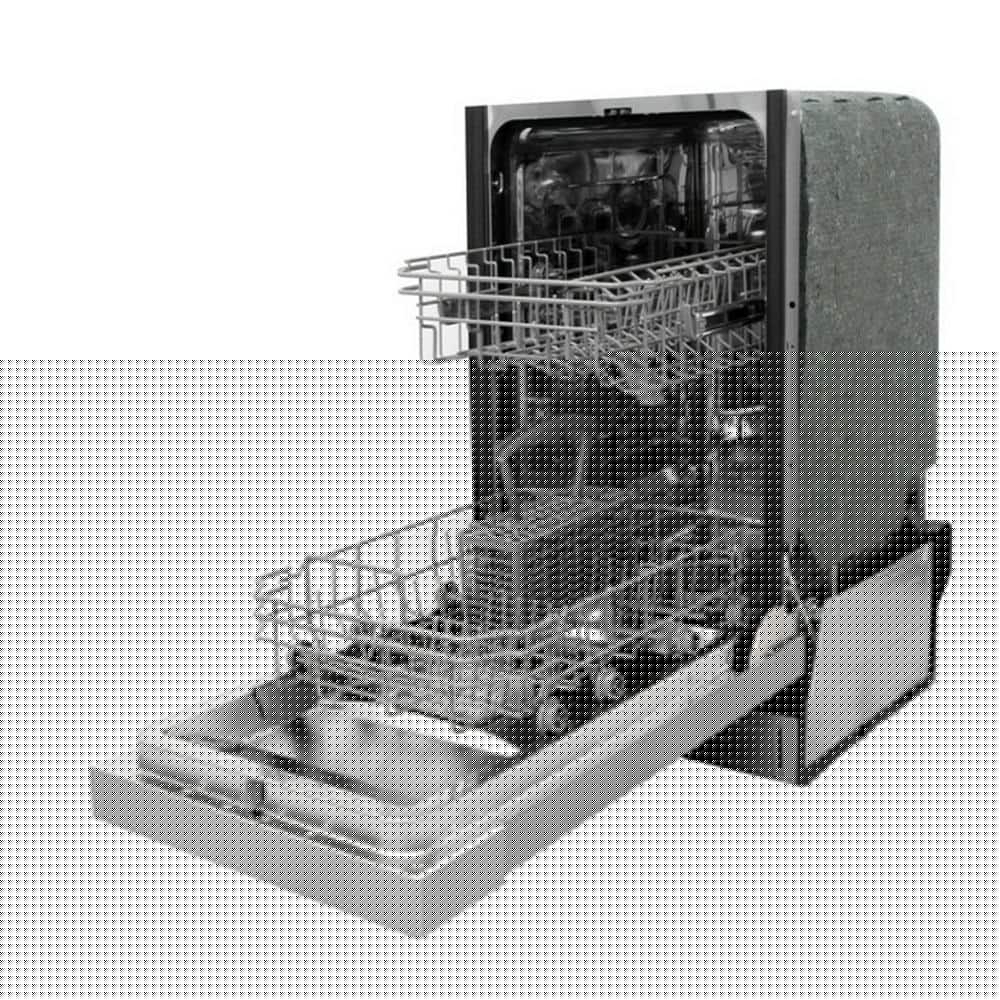 SPT 18 in in Stainless Steel Front Control Smart Dishwasher 120Volt Stainless Steel Tub