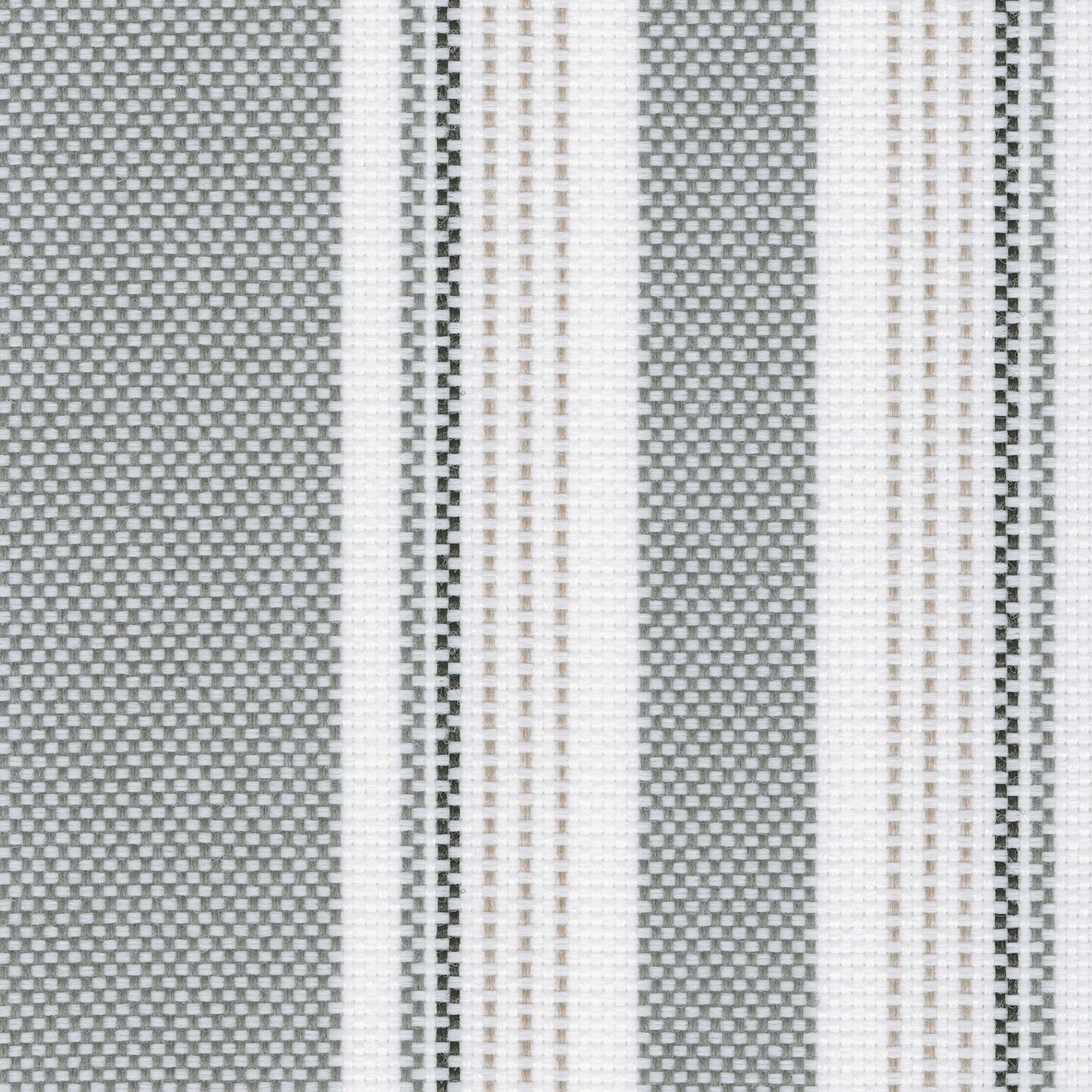 Arden Selections Oceantex Outdoor Deep Seating Cushion Set 24 x 24， Pebble Grey Stripe