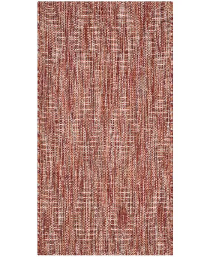 Safavieh Courtyard Red 2' x 3'7