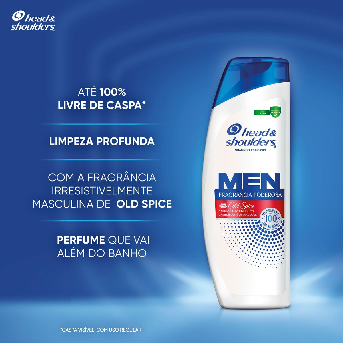 Shampoo Anticaspa Head & Shoulders Fragrancia Poderosa Old Spice 400 ml