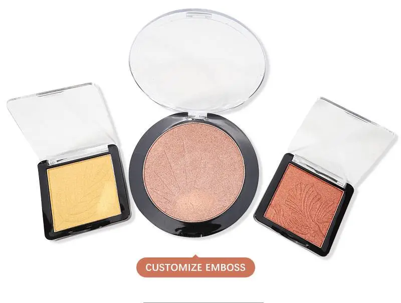12 Shades Highlighter Powder Makeup Private Label Makeup