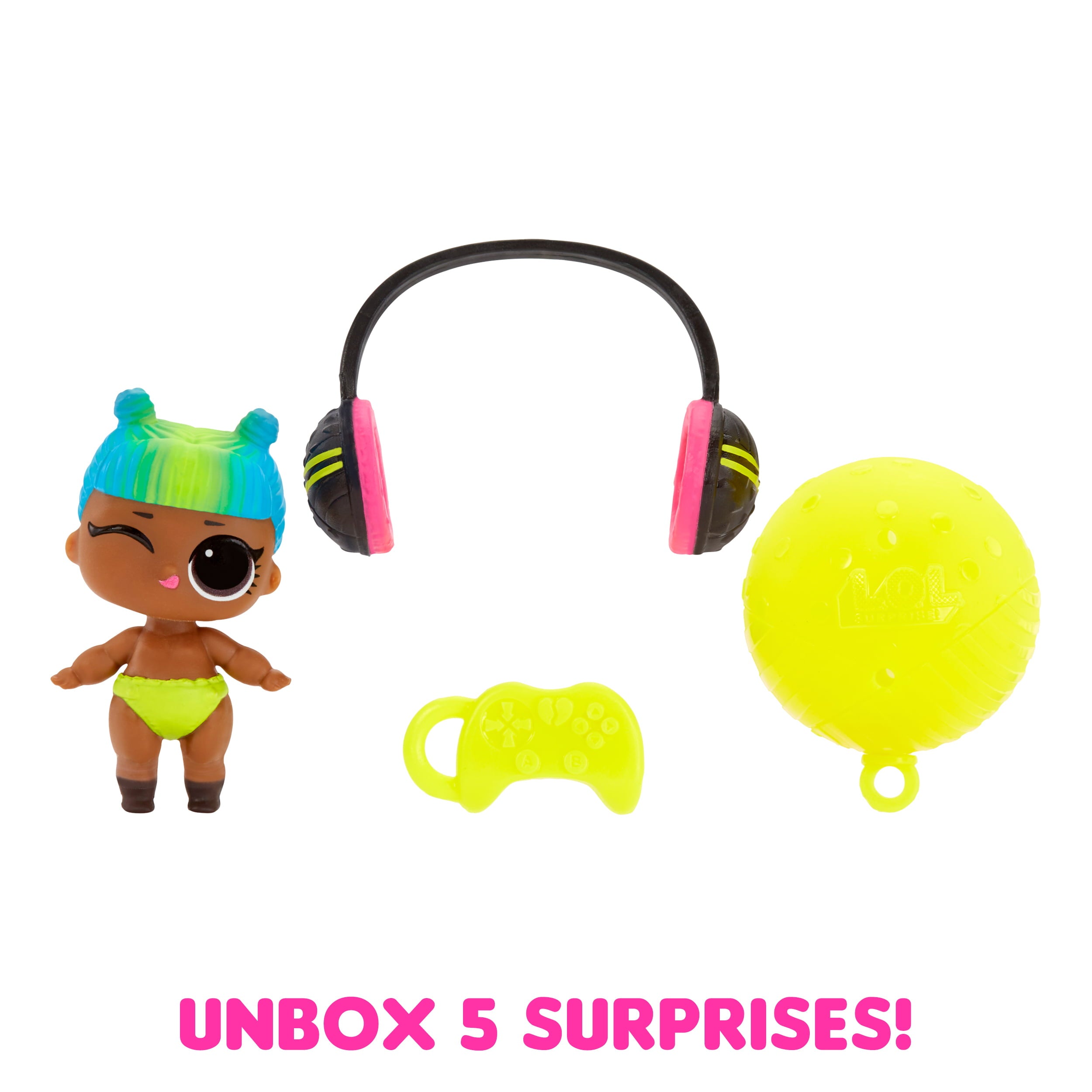 Sooo Mini! LOL Surprise Lil Sisters- with Collectible Lil Sister Doll, 5 Surprises, Mini L.O.L. Surprise Ball, Limited Edition Dolls- Great gift for Girls age 4+